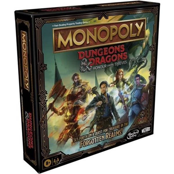 Hasbro Monopoly Dungeons &Amp; Dragons: Honour Among Thieves Game 3 Hasbro Monopoly Dungeons &Amp; Dragons: Honour Among Thieves Game