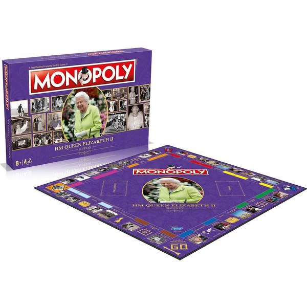 Hasbro Monopoly HM Queen Elizabeth II Edition 4 Hasbro Monopoly HM Queen Elizabeth II Edition - Image 2