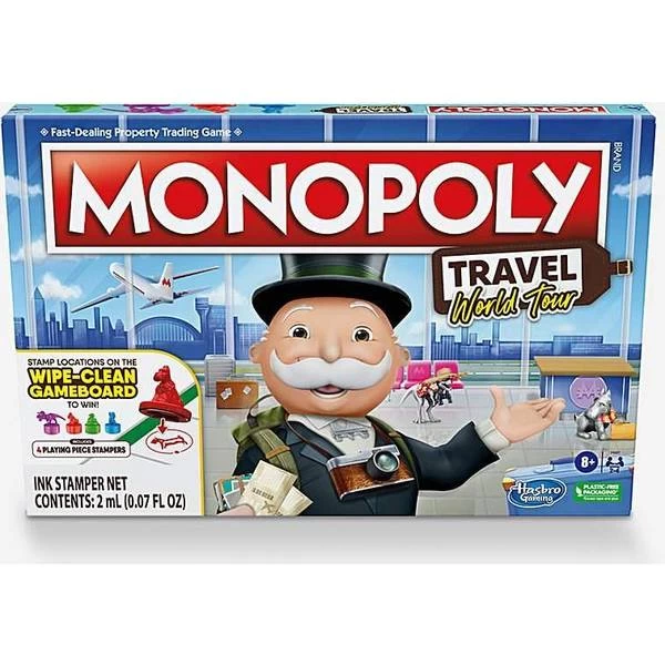 Hasbro Monopoly Travel World Tour Travel 3 Hasbro Monopoly Travel World Tour Travel