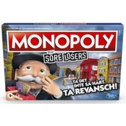 Hasbro Monopoly For Sore Losers