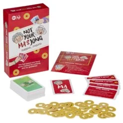 Not Your Ma's Jong, A Fast-Paced Card Game Inspired By Mahjong And 2 Grandmas, Family Game, Party Game For Ages 13+ -Hasbro Toyland a274d8f86603293a835e89120b8f40f7b54d1fb9