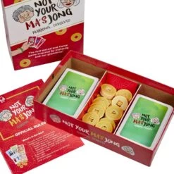 Not Your Ma's Jong, A Fast-Paced Card Game Inspired By Mahjong And 2 Grandmas, Family Game, Party Game For Ages 13+ -Hasbro Toyland a9890c15a623b82110771e0df4e235491eda6c89