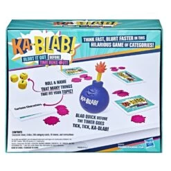 Ka-Blab! Game For Families, Teens, And Kids Ages 10 And Up, Family-Friendly Party Game For 2-6 Players 13 Ka-Blab! Game For Families, Teens, And Kids Ages 10 And Up, Family-Friendly Party Game For 2-6 Players -Hasbro Toyland b6420cc3238cf11a7da5e4f099dec1105e652013