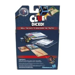 Clue Diced Game, Easy To Learn Game, Quick Game, Portable Travel Game, Travel Game, Fast Game For Kids Ages 8 And Up -Hasbro Toyland cb6900c5bb53cb34547a0bd7f335921dec517ed2