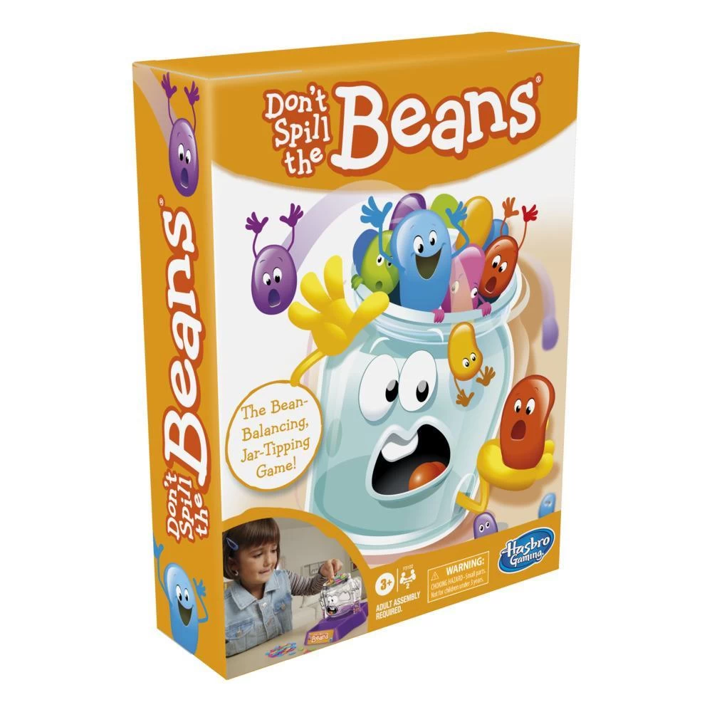 Don't Spill The Beans, Easy And Fun Preschool Board Game For Kids Ages 3 And Up, For 2 Players 3 Don't Spill The Beans, Easy And Fun Preschool Board Game For Kids Ages 3 And Up, For 2 Players