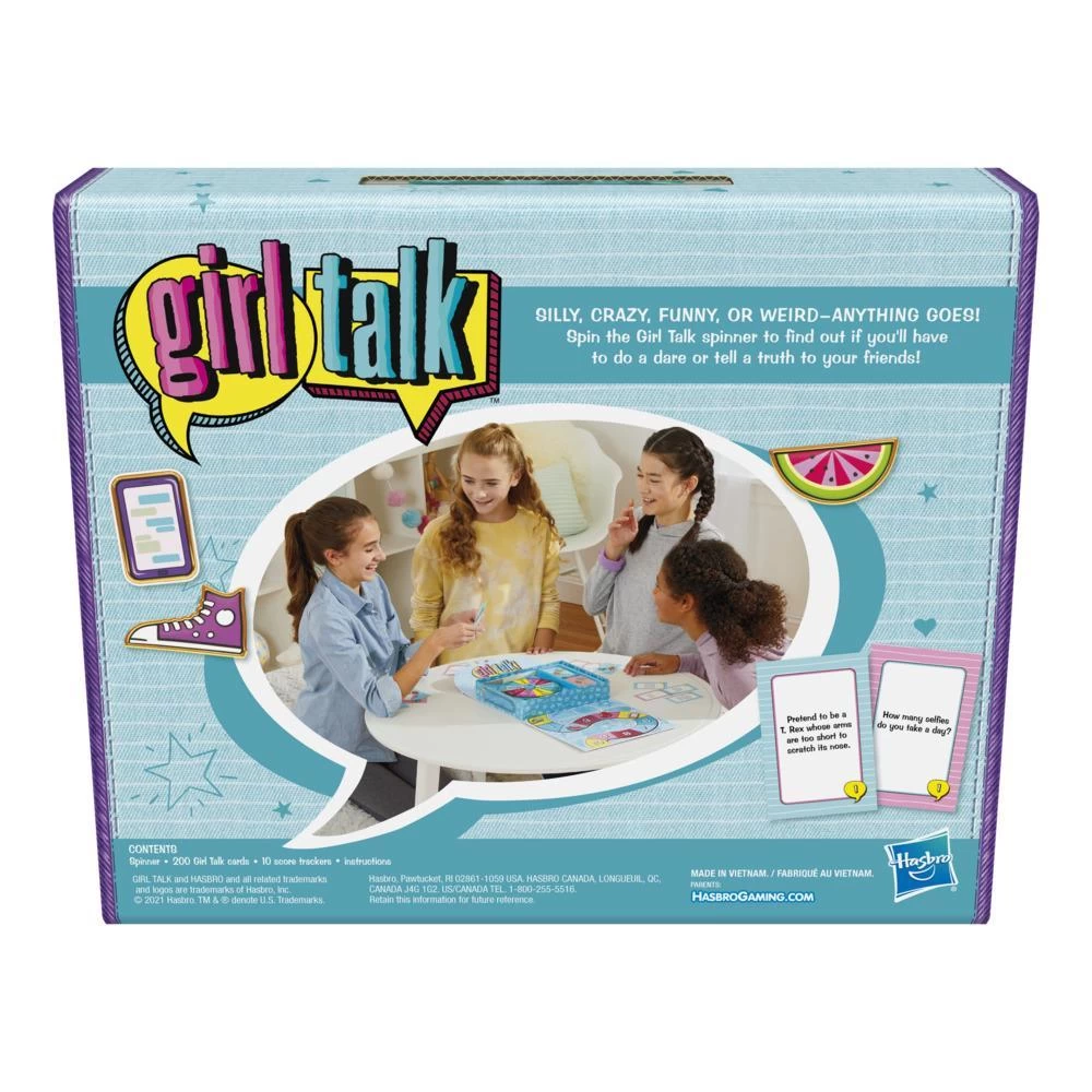 Girl Talk Truth Or Dare Game, Board Game With Outrageous Fun For Teens And Tweens Ages 10 And Up 5 Girl Talk Truth Or Dare Game, Board Game With Outrageous Fun For Teens And Tweens Ages 10 And Up - Image 3