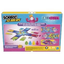 Sorry! Sliders Fall Guys Ultimate Knockout Board Game For Kids Ages 8 And Up, Exciting Twist On The Classic Hasbro Family Board Game -Hasbro Toyland e500b67b7aab66338f8ac66c8137d63ee4caa68d
