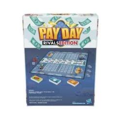 Pay Day Rivals Edition Board Game, Fun Family Game For 2 Players, Money Game For Kids Ages 8 And Up -Hasbro Toyland e76baf3574cbf73ffef55d15a1bbc9607a962e77