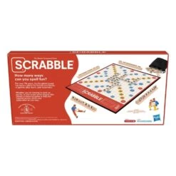 Scrabble Board Game, Classic Word Game For Kids Ages 8 And Up, Fun Family Game For 2-4 Players, The Classic Crossword Game 14 Scrabble Board Game, Classic Word Game For Kids Ages 8 And Up, Fun Family Game For 2-4 Players, The Classic Crossword Game -Hasbro Toyland f8a3ea64cca324734fe7d28f199e5d1452d96230