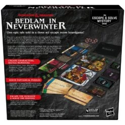 Dungeons & Dragons: Bedlam In Neverwinter, An Escape & Solve Mystery Game For Ages 12+ -Hasbro Toyland fe0ad8f2efcc562b739f0e3ee973e8ba855a976d