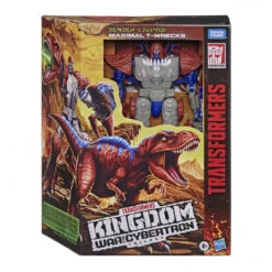 Hasbro Transformers War For Cybertron Kingdom: Leader Class - Maximal T-Wrecks (WFC-K37) Action Figure (WSL) (EOFY SALE)