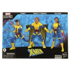 Hasbro Marvel Legends Series: X-Men - Marvels Banshee, Gambit, And Psylocke Figures