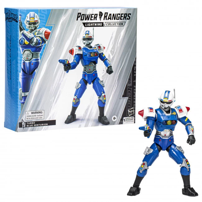Hasbro Power Rangers Lightning Collection: Turbo Blue Senturion 3 Hasbro Power Rangers Lightning Collection: Turbo Blue Senturion