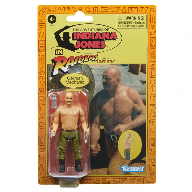 Hasbro Indiana Jones Retro Collection: German Mechanic 3 Hasbro Indiana Jones Retro Collection: German Mechanic