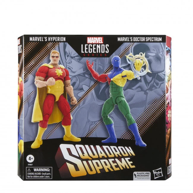 Hasbro Marvel Legends Series: Squadron Supreme - Marvel's Hyperion And Marvel's Doctor Spectrum 3 Hasbro Marvel Legends Series: Squadron Supreme - Marvel's Hyperion And Marvel's Doctor Spectrum