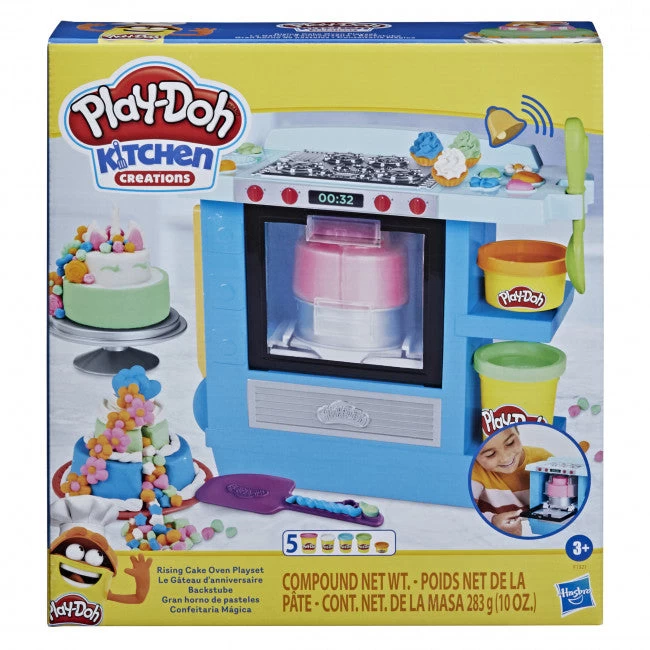 Hasbro Play-Doh: Kitchen Creations Rising Cake Oven Playset (WSL) (EOFY SALE) 3 Hasbro Play-Doh: Kitchen Creations Rising Cake Oven Playset (WSL) (EOFY SALE)