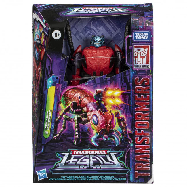 Hasbro Transformers Legacy: Voyager Class - Predacon Inferno Action Figure 3 Hasbro Transformers Legacy: Voyager Class - Predacon Inferno Action Figure