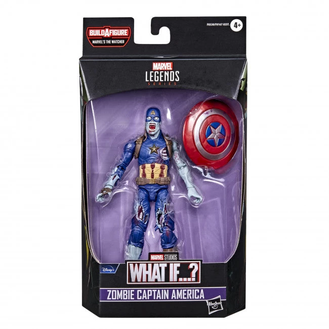 Hasbro Marvel Legends Series: What If...? - Zombie Captain America Action Figure 3 Hasbro Marvel Legends Series: What If...? - Zombie Captain America Action Figure