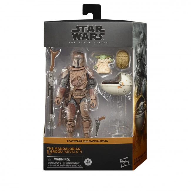 Hasbro Star Wars The Black Series The Mandalorian - The Mandalorian & Grogu (Arvala-7) Action Figures (WSL) (EOFY SALE) 3 Hasbro Star Wars The Black Series The Mandalorian - The Mandalorian & Grogu (Arvala-7) Action Figures (WSL) (EOFY SALE)