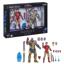 Hasbro Marvel Legends Series: Infinity Saga - Iron Man And Thanos Action Figure 2pk