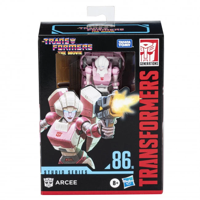 Hasbro Transformers Studio Series: Deluxe Class - Transformers The Movie: Arcee (#86-16) Action Figure 3 Hasbro Transformers Studio Series: Deluxe Class - Transformers The Movie: Arcee (#86-16) Action Figure