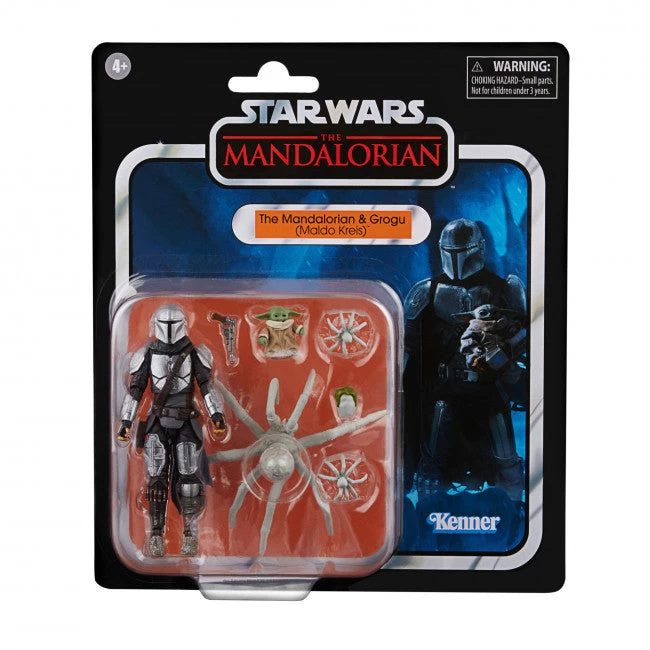 Hasbro Star Wars The Vintage Collection The Mandalorian - The Mandalorian & Grogu (Maldo Kreis) Action Figure (EOFY SALE) 3 Hasbro Star Wars The Vintage Collection The Mandalorian - The Mandalorian & Grogu (Maldo Kreis) Action Figure (EOFY SALE)