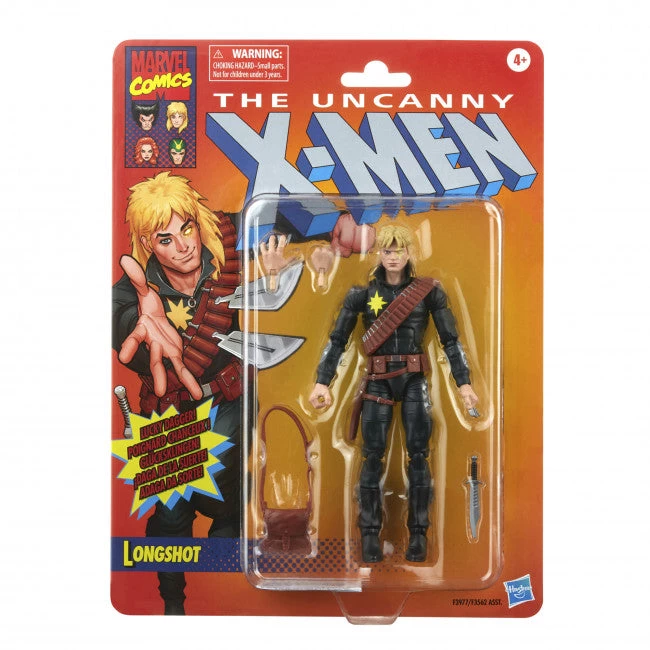 Hasbro Marvel Comics: The Uncanny X-Men Longshot 3 Hasbro Marvel Comics: The Uncanny X-Men Longshot