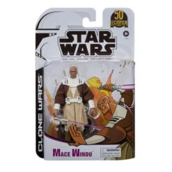 Hasbro Star Wars The Black Series Clone Wars - Mace Windu Genndy Action Figure (WSL) (EOFY SALE)