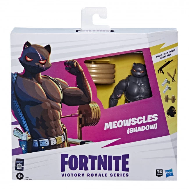 Hasbro Fortnite Victory Royale Series: Meowscles (Shadow) Collectible Action Figure (WSL) (EOFY SALE) 3 Hasbro Fortnite Victory Royale Series: Meowscles (Shadow) Collectible Action Figure (WSL) (EOFY SALE)