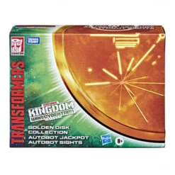 Hasbro Transformers War For Cybertron Kingdom: Golden Disk Collection - Autobot Jackpot & Autobot Sights (Chapter 2) Action Figure