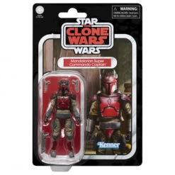 Hasbro Star Wars The Vintage Collection The Clone Wars - Mandalorian Super Commando Captain Action Figure