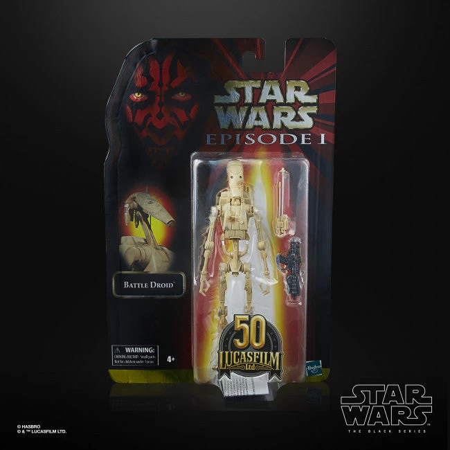Hasbro Star Wars The Black Series Episode I - Battle Droid Action Figure (WSL) (EOFY SALE) 3 Hasbro Star Wars The Black Series Episode I - Battle Droid Action Figure (WSL) (EOFY SALE)