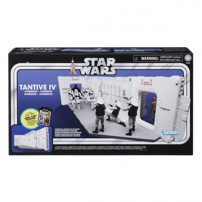 Hasbro Star Wars The Vintage Collection A New Hope - Tantive IV Hallway Playset With Rogue One Rebel Fleet Trooper Figure 3 Hasbro Star Wars The Vintage Collection A New Hope - Tantive IV Hallway Playset With Rogue One Rebel Fleet Trooper Figure