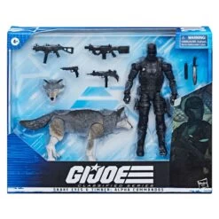 Hasbro G.I.Joe Classified Series Snake Eyes And Timber Alpha Commandos Set 2 Figures - 15 CM