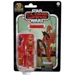 Hasbro Star Wars Battle Droid Figure Vintage - 10 CM