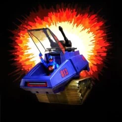 Hasbro G.I. Joe Retro Vehicle + H.I.S.S. III Cobra Rip It Set Figure -Hasbro Toyland img 229831 cb2727e3ad884f25898f7857ded256c3 1