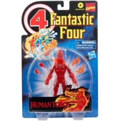 Hasbro Marvel Fantastic Four Human Torch Vintage Figure - 15 CM -Hasbro Toyland img 230859 42add9d2bb376ecad623469cdc154b31 1