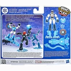 Hasbro Marvel Bend And Flex Missions Capitan America Figure - 15 CM -Hasbro Toyland img 250733 446065f0ae6f8de38310b1f5892d3346 1