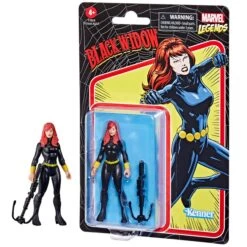 Hasbro Marvel Retro Collection Fantastic Four Black Widow Figure - 9.5 CM