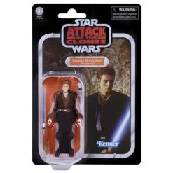 Hasbro Star Wars Attack Of The Clones Anakin Skywalker Figure - 9.5 CM