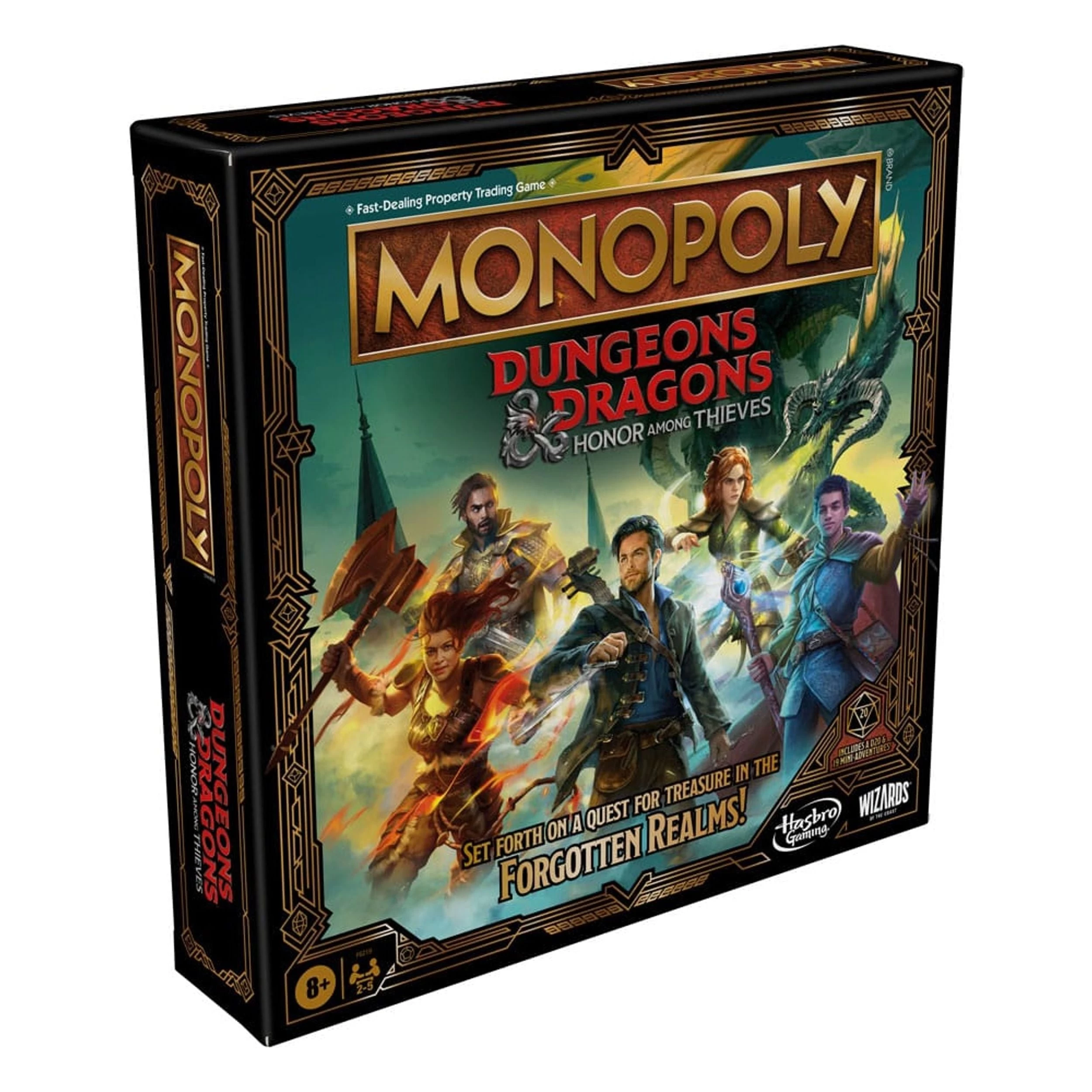 Hasbro Dungeons & Dragons: Honor Among Thieves Monopoly 3 Hasbro Dungeons & Dragons: Honor Among Thieves Monopoly